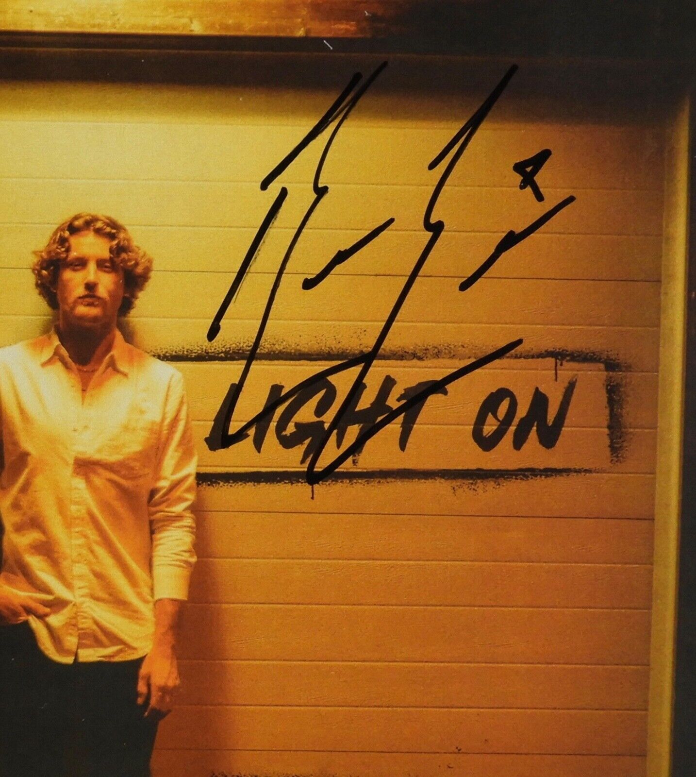 Bailey Zimmerman JSA Signed Autograph Record Album Vinyl  Leave The Light On