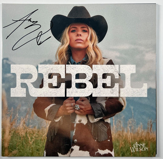 Anne Wilson JSA Autograph Signed Album Vinyl Record Rebel