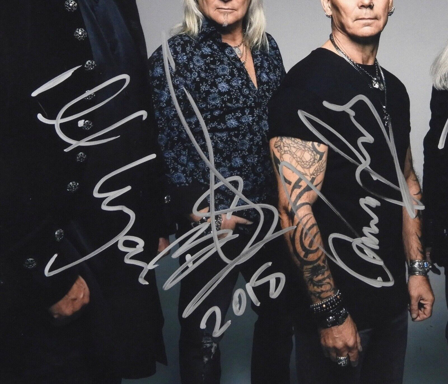 Uriah Heep JSA Fully Autograph Signed Photo 11 x 14