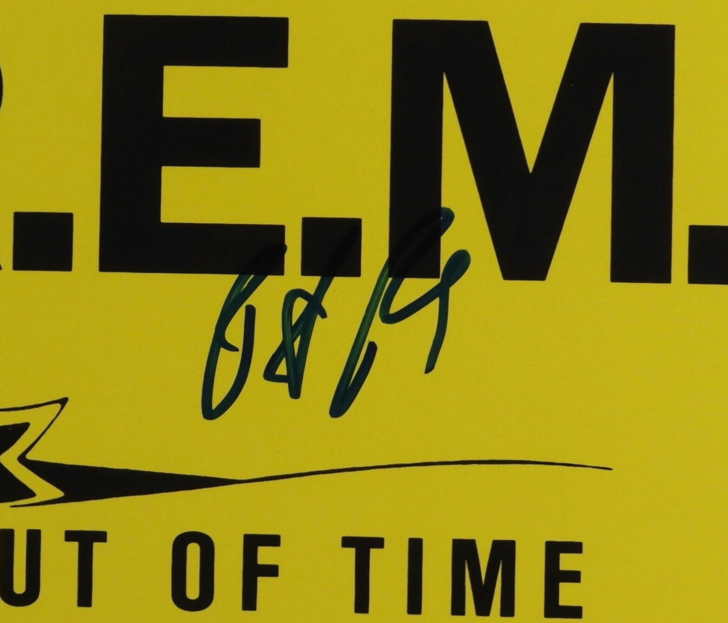 R.E.M. JSA Signed Autograph Vinyl Record Album Michael Stipe Peter Banks