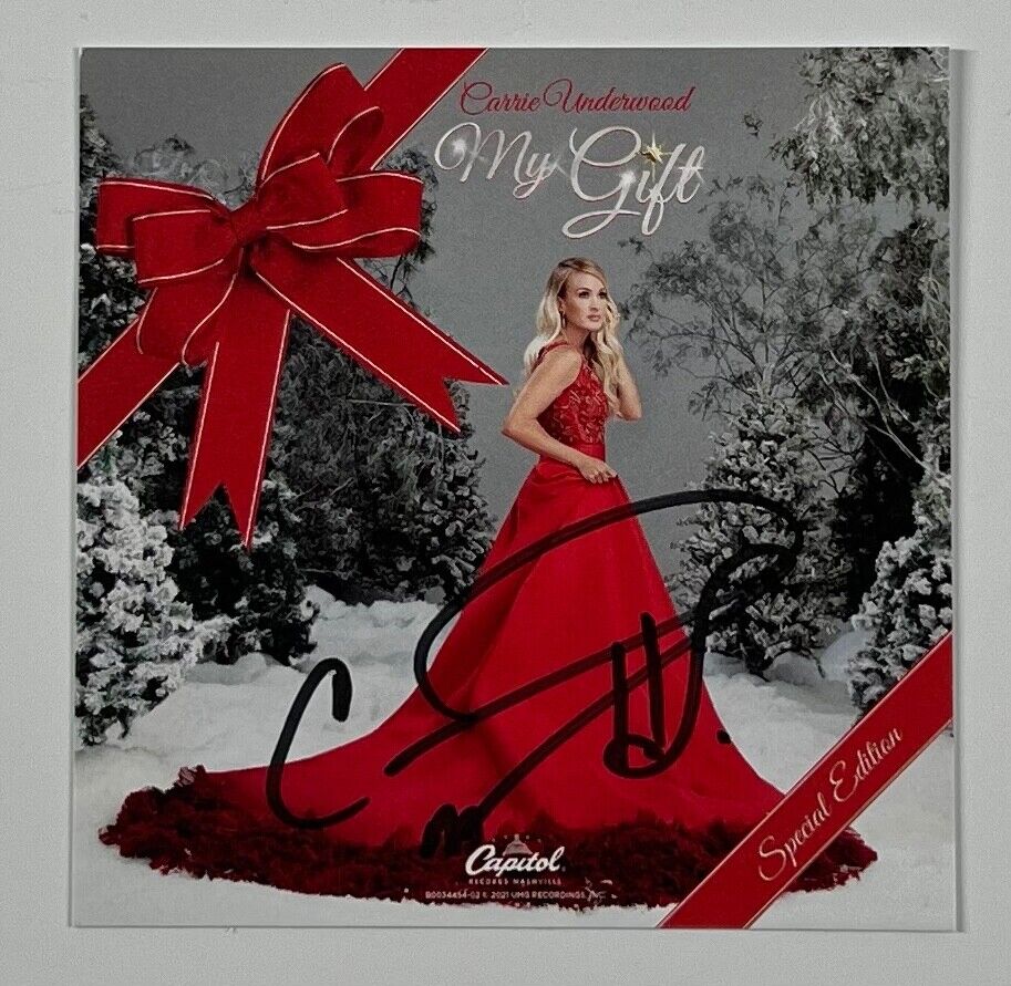 Carrie Underwood JSA Signed CD Insert