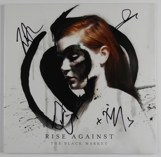 Rise Against JSA Signed Autograph Album Record Vinyl The Black Market