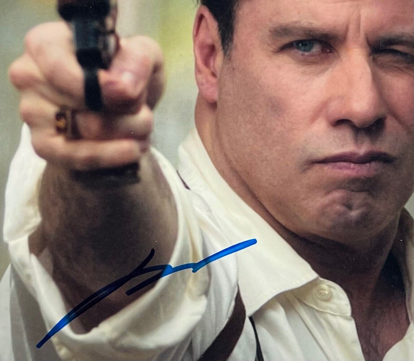 John Travolta JSA Signed Autograph 8 x 10 photo