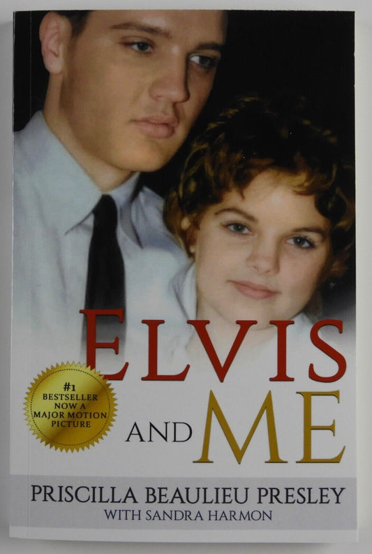 Priscilla Presley JSA Autograph Signed Book Elvis And Me