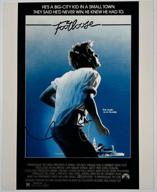 Kevin Bacon Footloose JSA Signed Autograph 8 x 10 photo