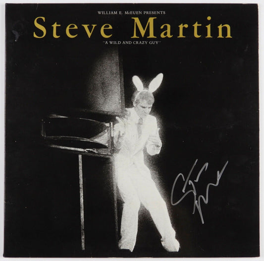 Steve Martin JSA Autograph Signed Album Record Vinyl A Wild and Crazy Guy