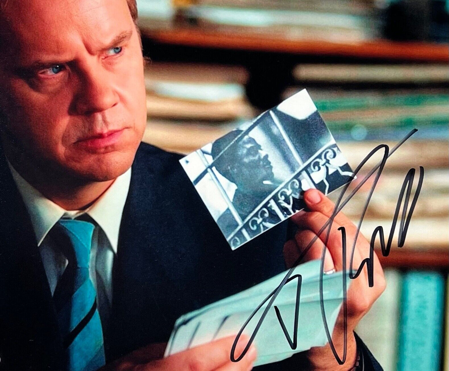 Tim Robbins JSA Signed Autograph 8 x 10 photo