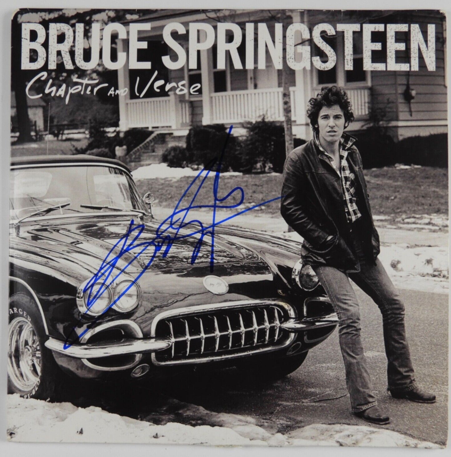 Bruce Springsteen JSA Autograph Signed Record Album Chapter And Verse