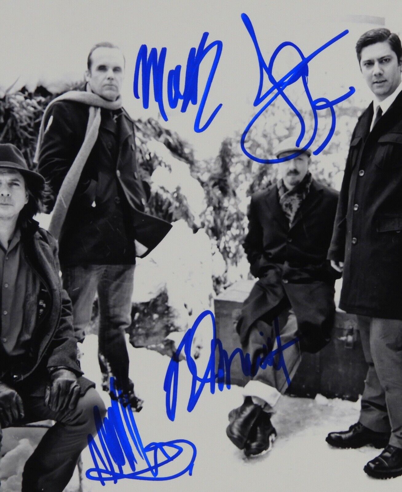 54-40 Band Fully Signed Signed JSA Autograph Photo 8 x 10