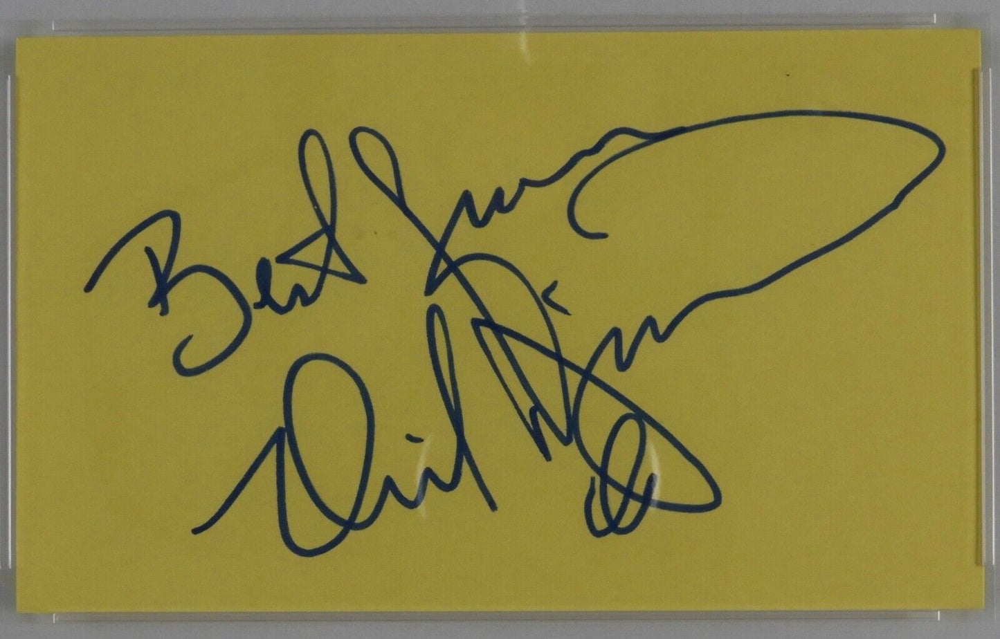 Neil Diamond PSA COA Signed Autograph Cut Encapsulation Gem Mint 10