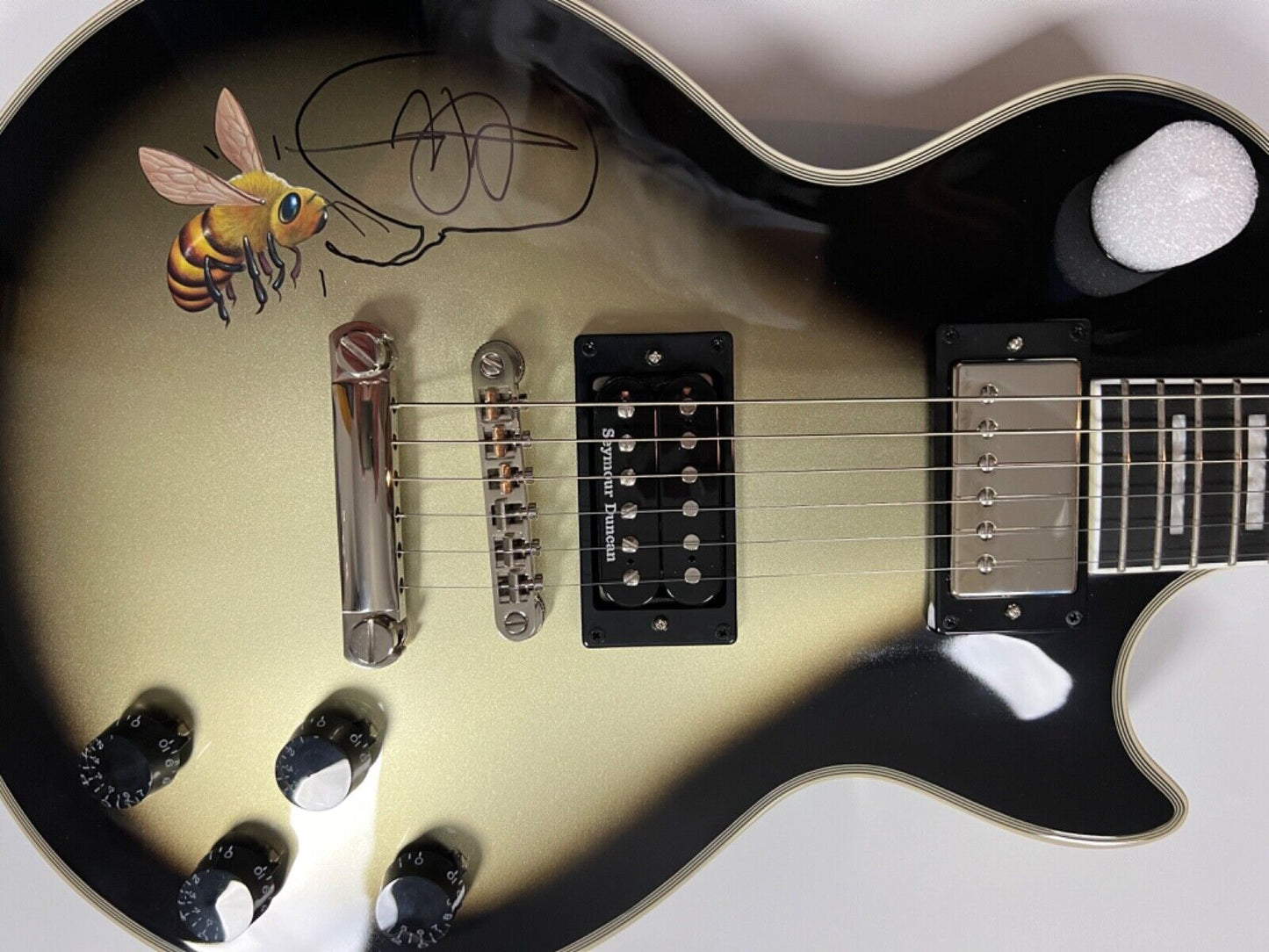 Adam Jones TOOL JSA Signed Epiphone Les Paul Mark Ryden Queen Bee Guitar