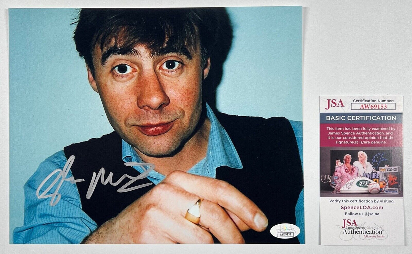 Glen Matlock Sex Pistols JSA Signed Autograph 8 x 10 photo