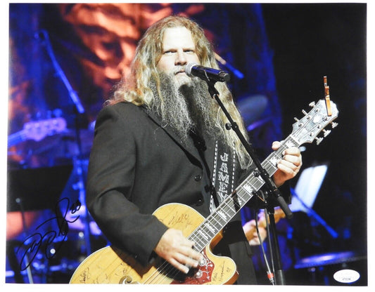 Jamey Johnson JSA Signed Autograph Photo 11 x 14