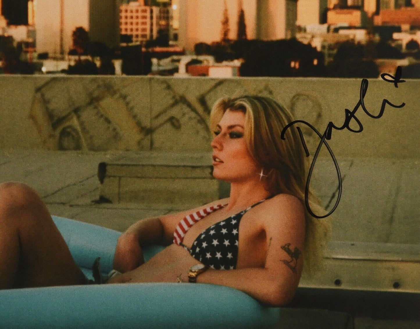 Dasha Signed Autograph Album JSA Record Vinyl