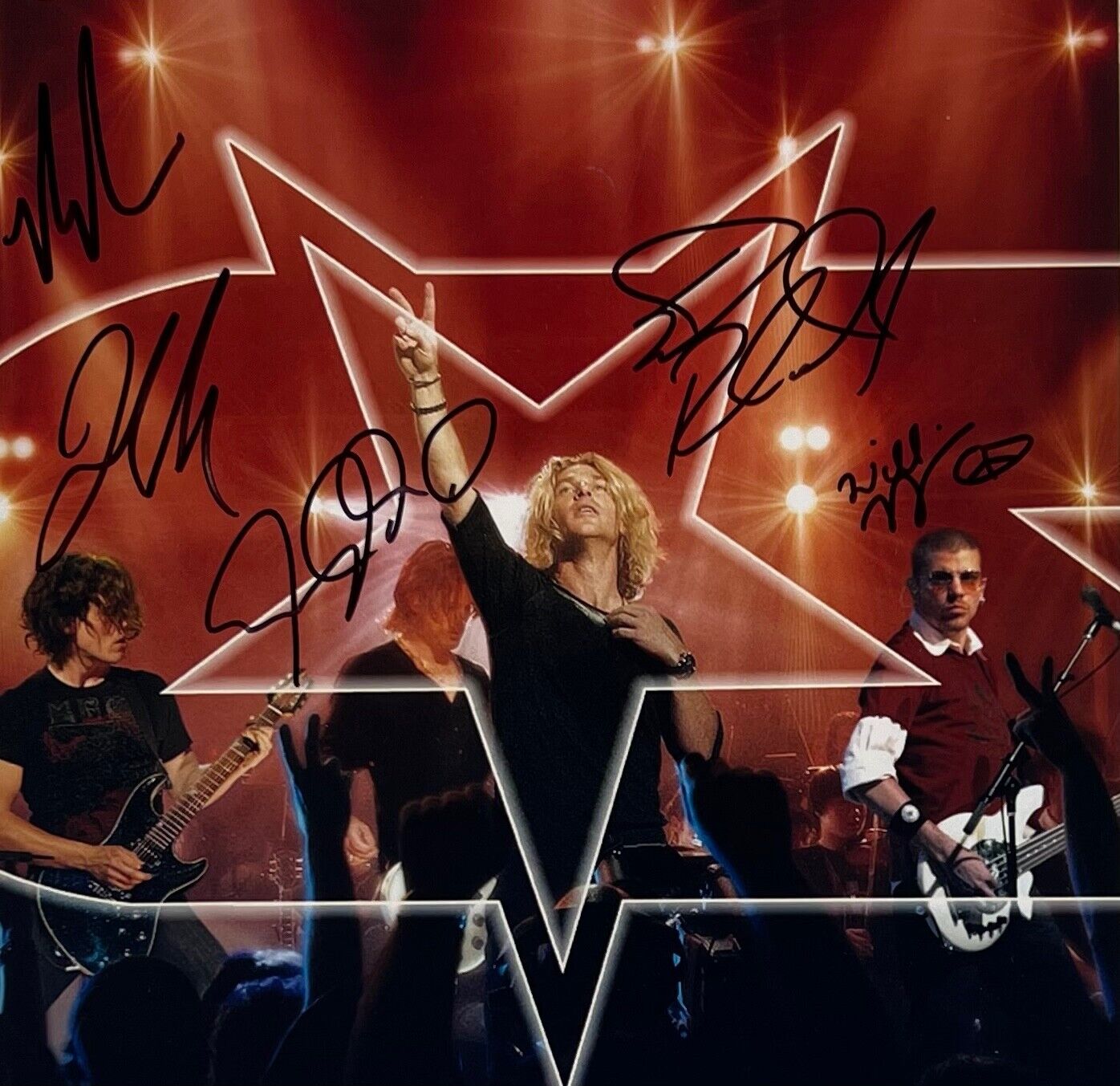 Collective Soul Fully JSA Signed Autograph 8 x 10 photo
