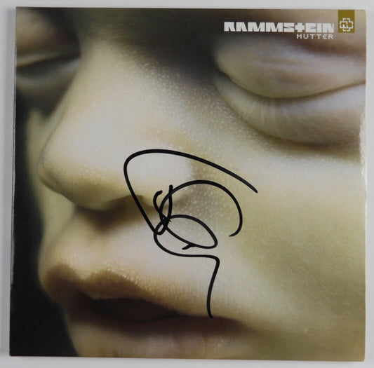 Til Lindemann JSA Signed Autograph Record Album Vinyl Rammstein Mutter