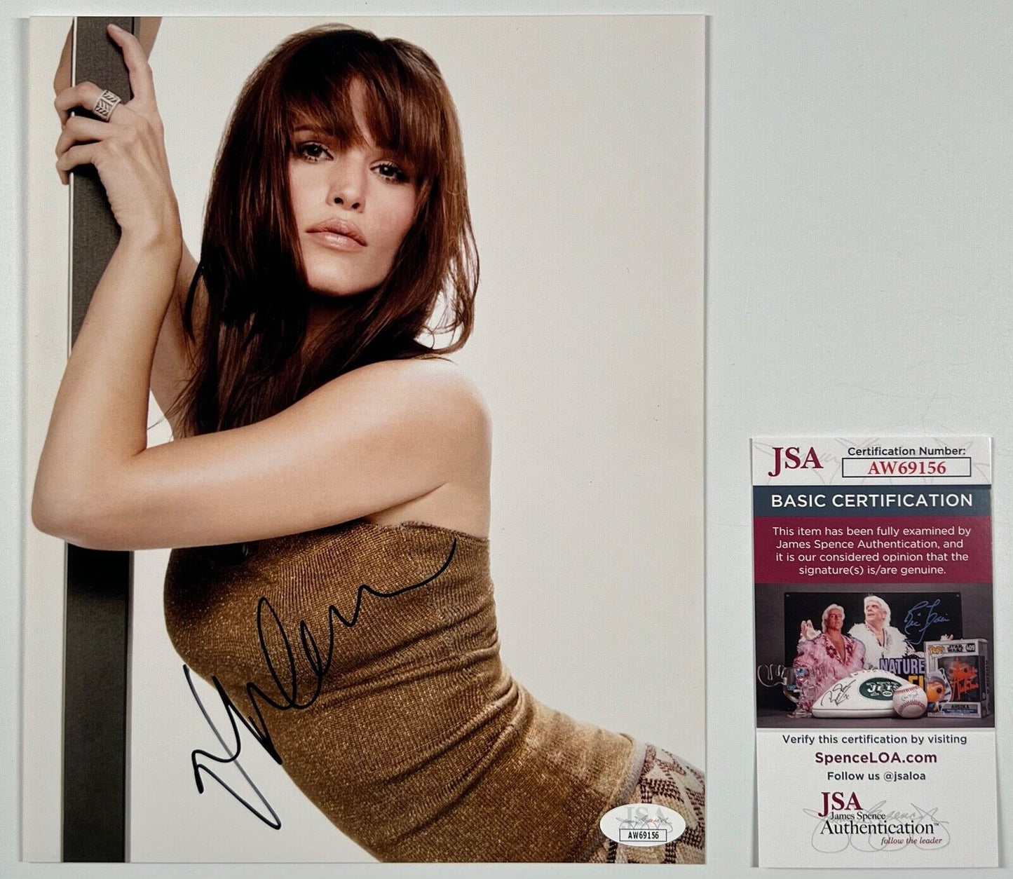 Jennifer Garner JSA Signed Autograph 8 x 10 photo