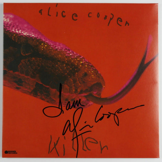 Alice Cooper JSA Signed Autograph Album Record Vinyl Killer