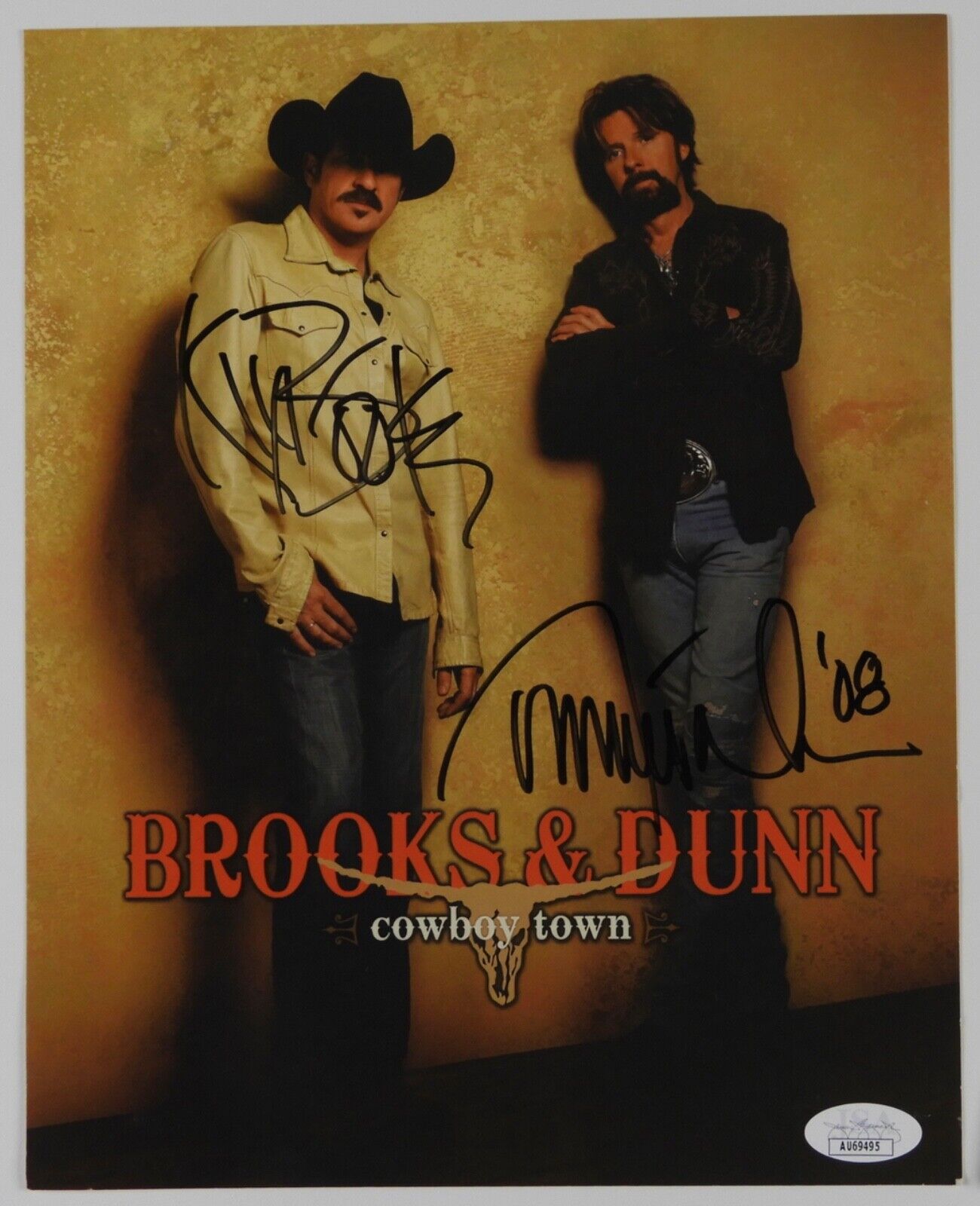 Brooks and Dunn JSA Autograph Signed 8 x 10 Photo