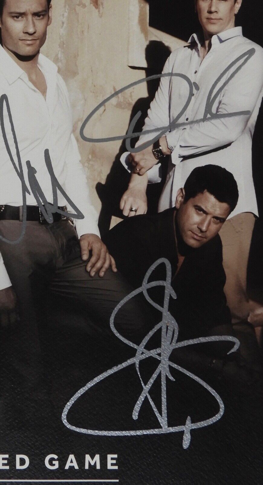 Il Divo MMXII JSA Signed Autograph Tour Poster Lithograph Wicked Game