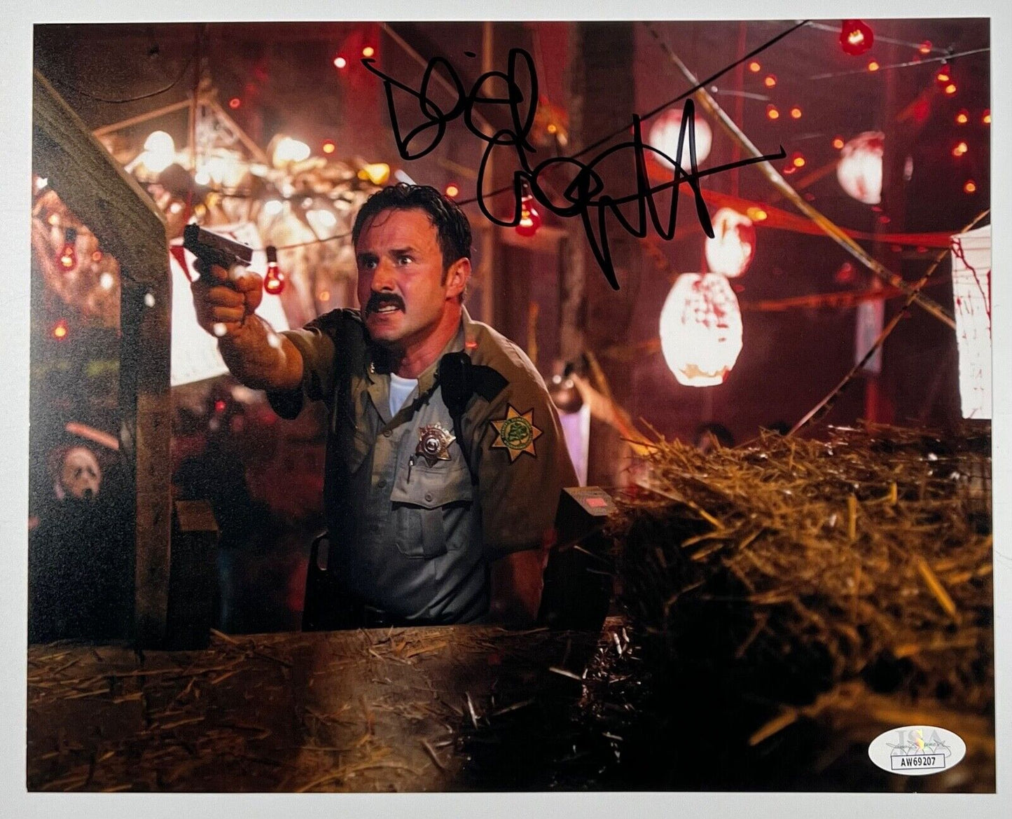David Arquette Scream JSA Signed Autograph Photo 8 x 10