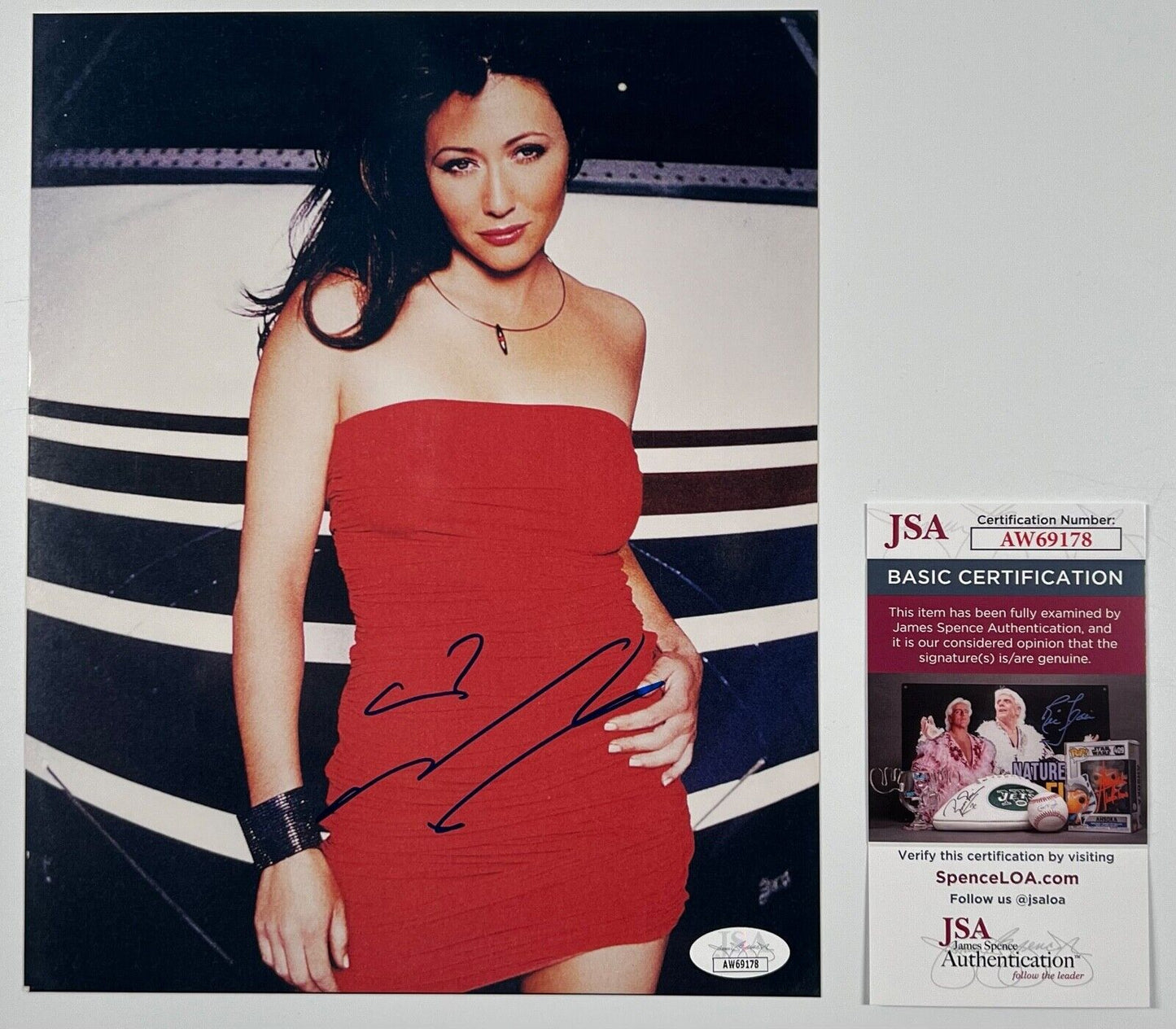 Shannon Doherty JSA Signed Autograph 8 x 10 photo