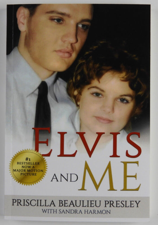 Priscilla Presley JSA Autograph Signed Book Elvis And Me