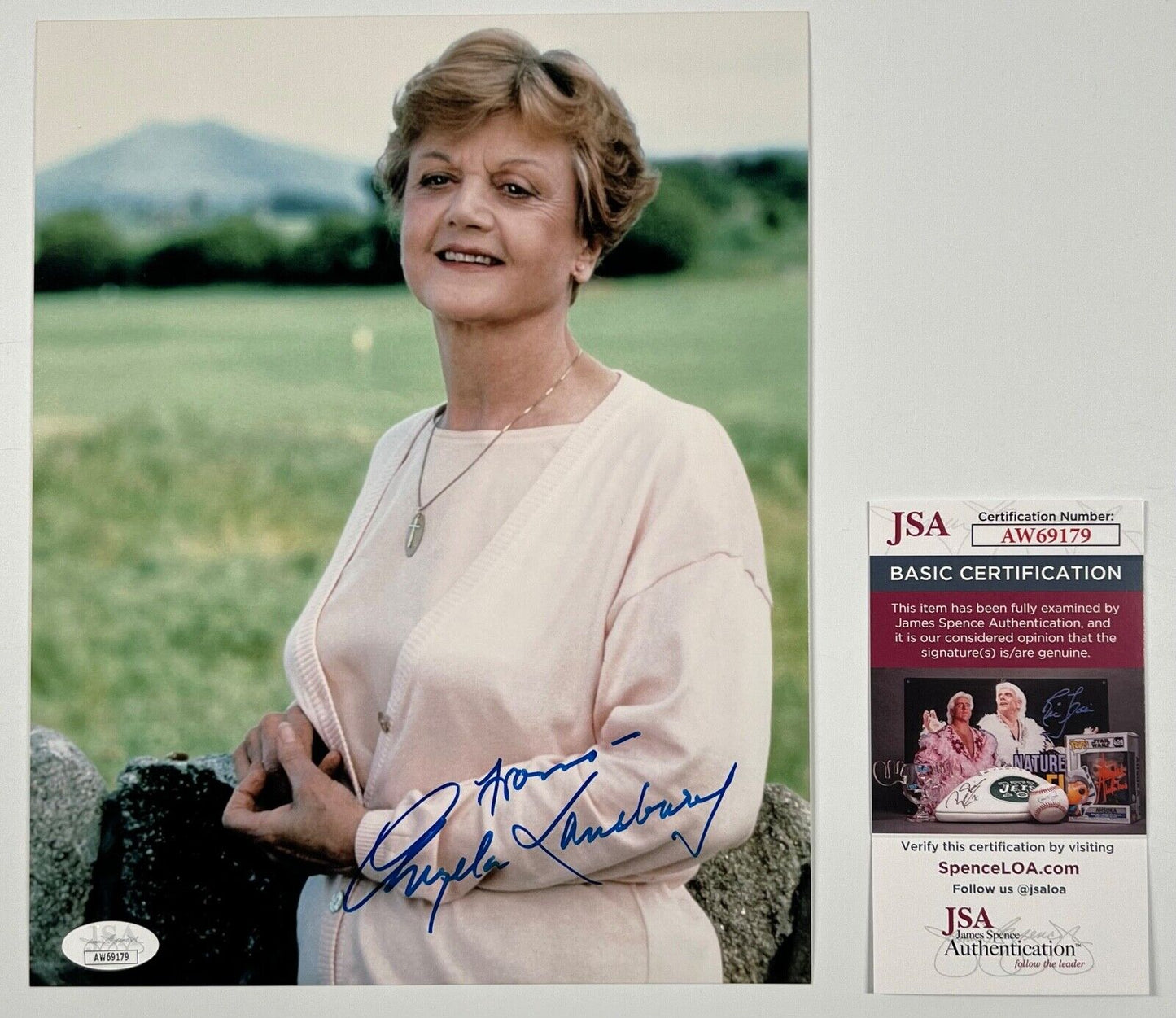 Angela Lansbury JSA Signed Autograph 8 x 10 photo