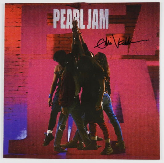 Pearl Jam Eddie Vedder Autograph JSA Signed Record Vinyl Album