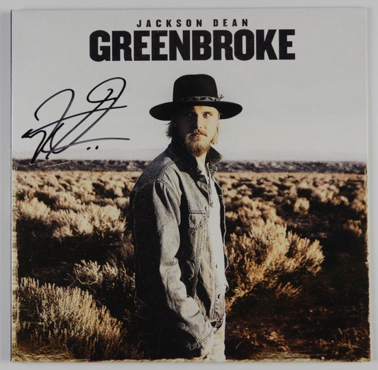 Jackson Dean JSA Signed Autograph Album Record Vinyl Greenbroke