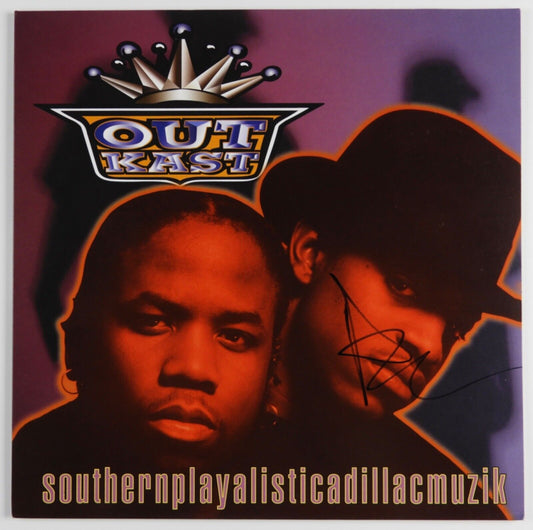Andrea 3000 JSA Signed Autograph Record Album Vinyl Outkast