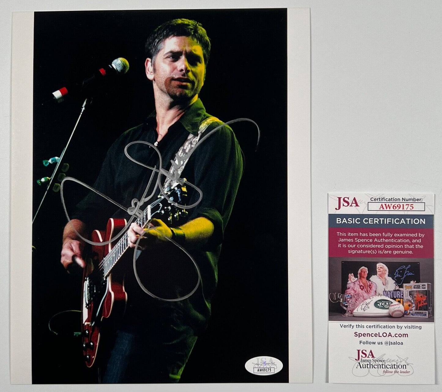 John Stamos JSA Signed Autograph 8 x 10 photo