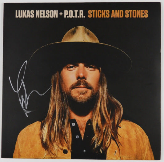 Lukas Nelson JSA Signed Autograph Album Record Vinyl Sticks and Stones
