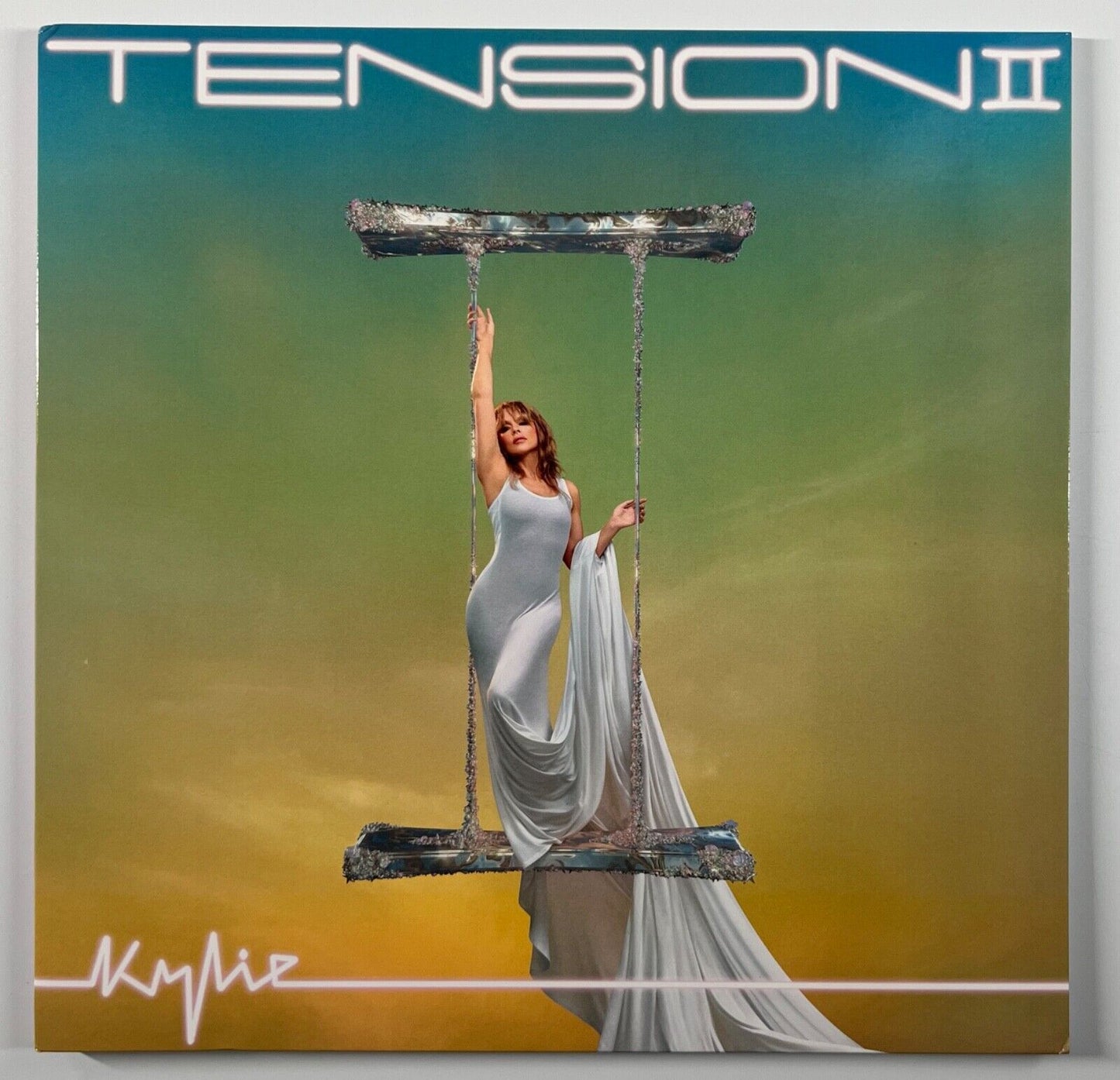 Kyle Minogue JSA Autograph Signed Album Vinyl Lithograph Tensions II