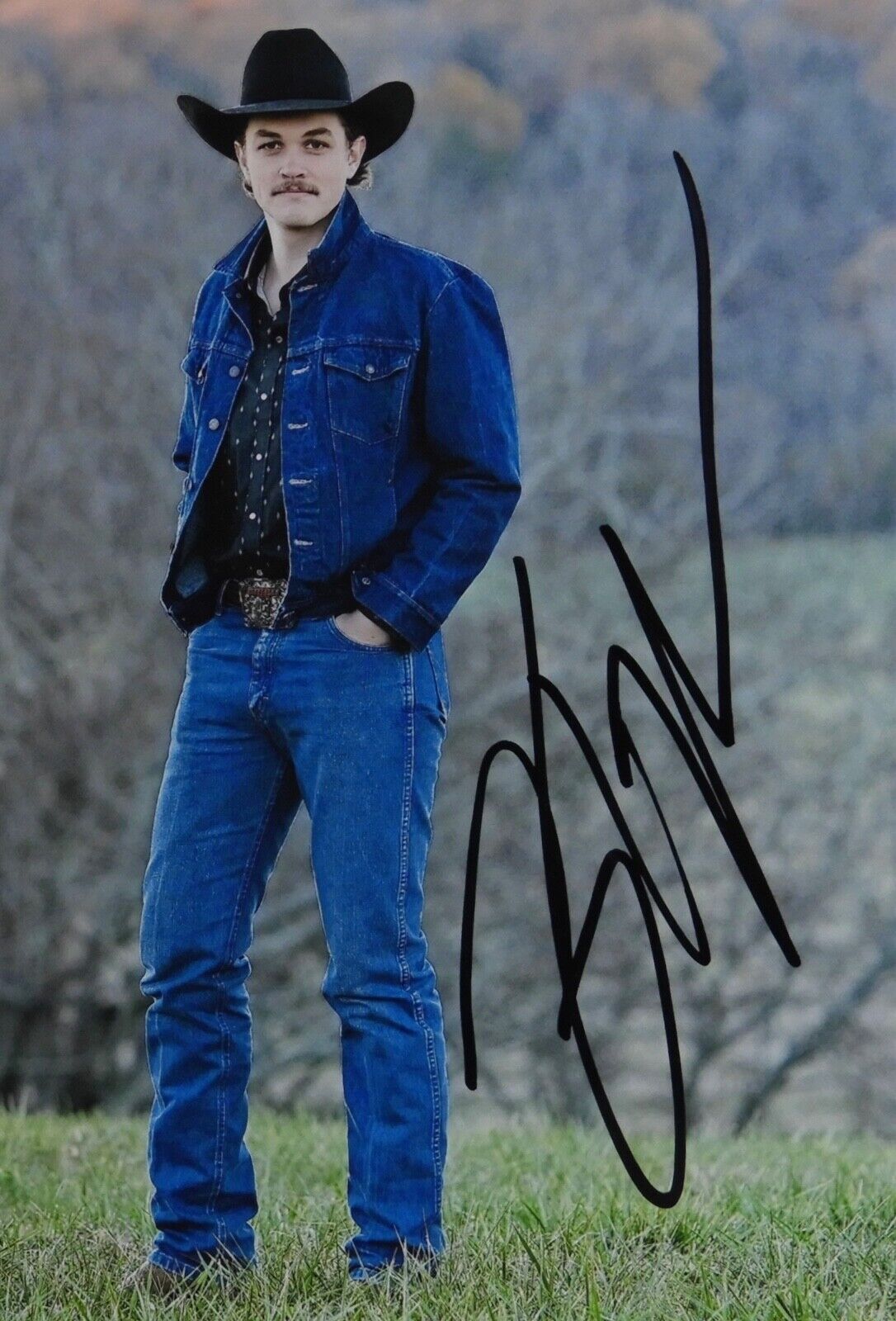 Zach Top JSA Signed Autograph 8 x 10 Photo Country Music Star