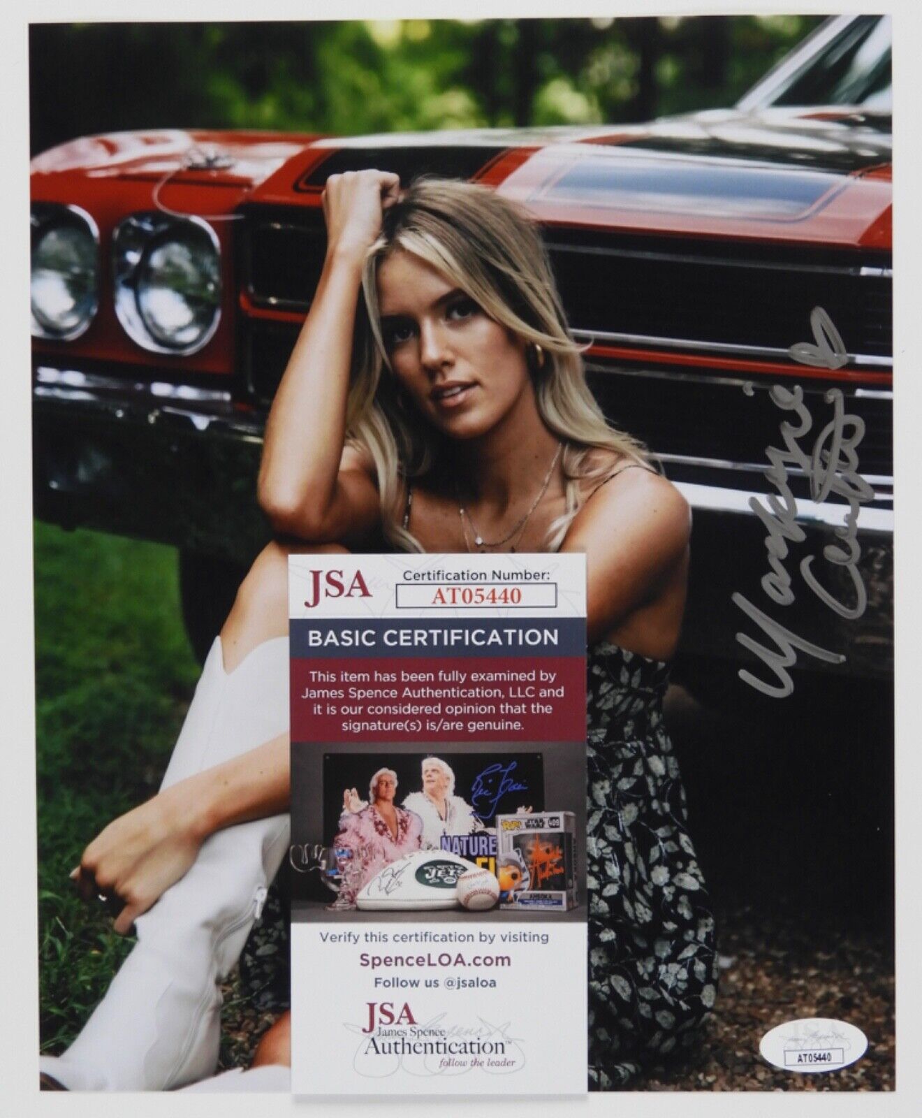 Mackenzie Carpenter JSA Signed Autograph 8 x 10 Photo Country Music Star