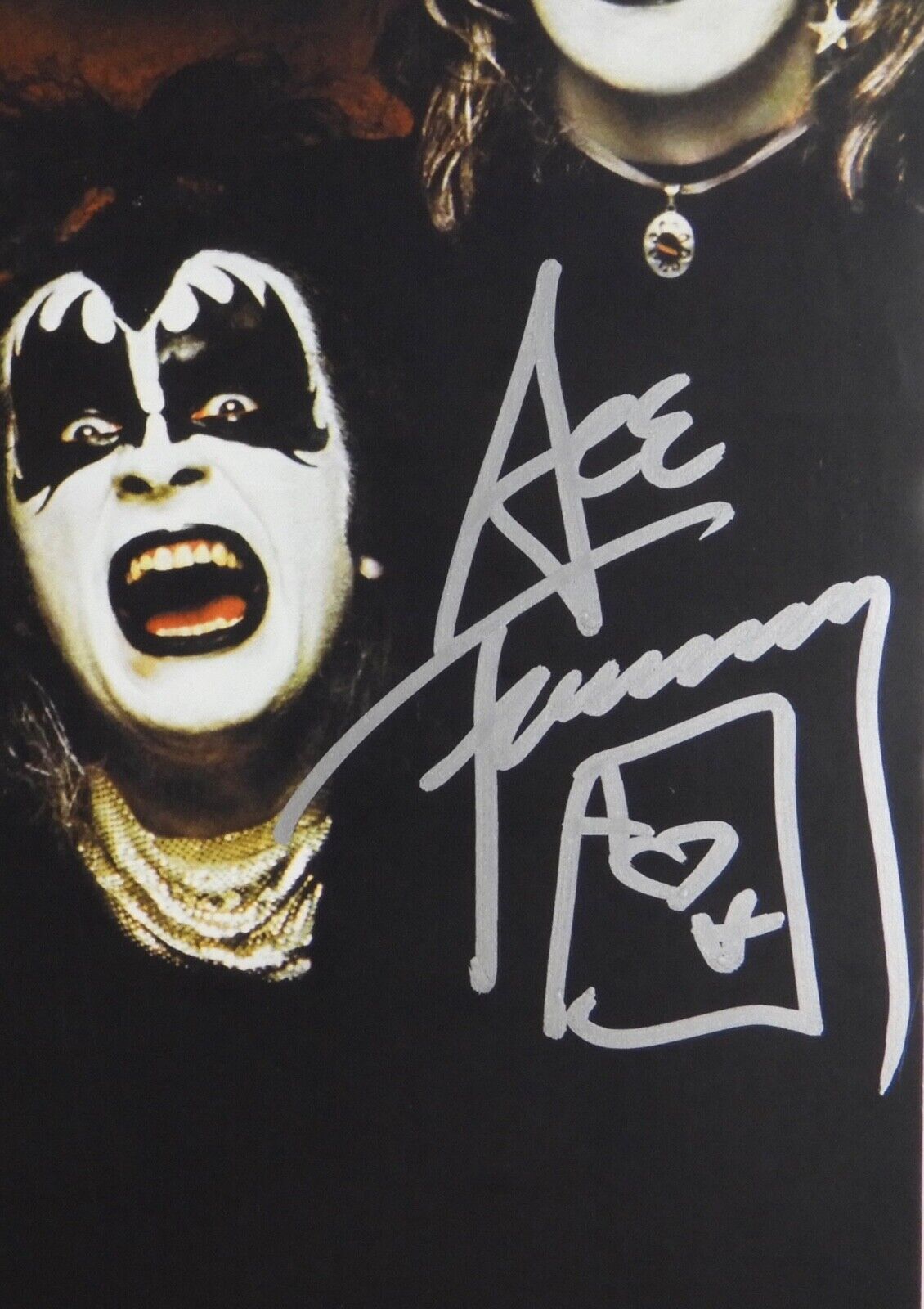 KISS Ace Frehley JSA Signed Autograph Album Record Vinyl Debut