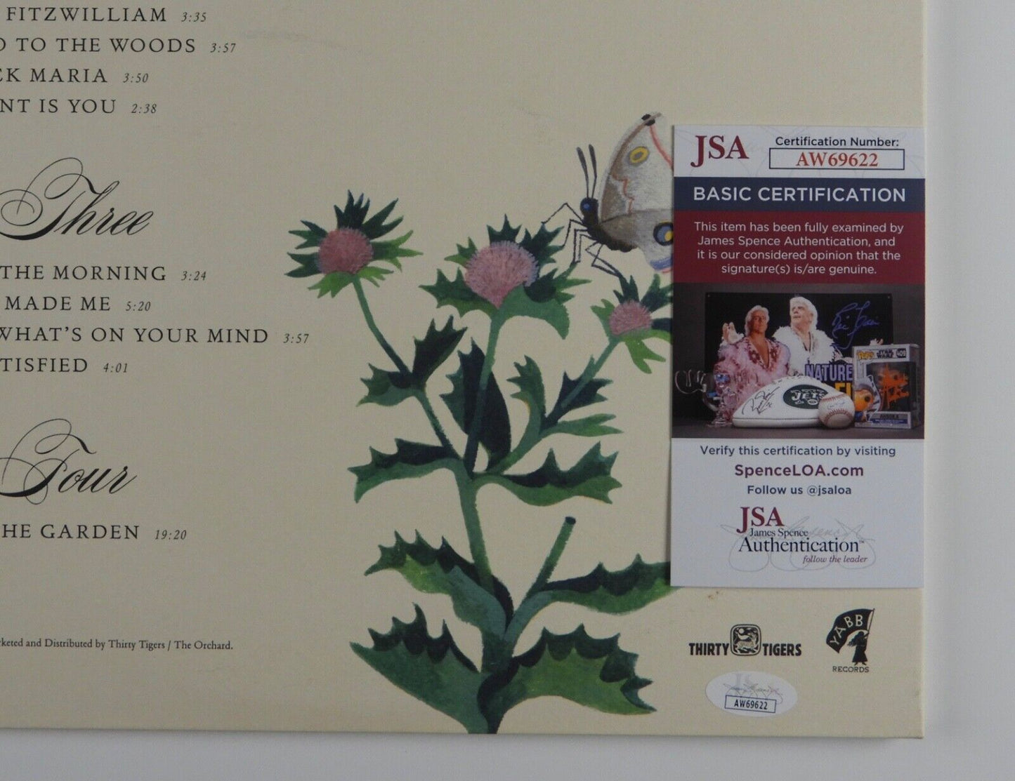 The Decemberists Signed Autograph JSA Album Record Vinyl As It Ever Was