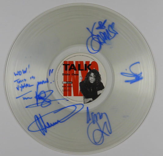 INXS JSA Signed Autograph Album Record Vinyl Talk