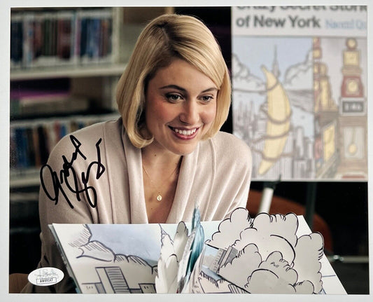 Greta Gerwig JSA Signed Autograph 8 x 10 photo