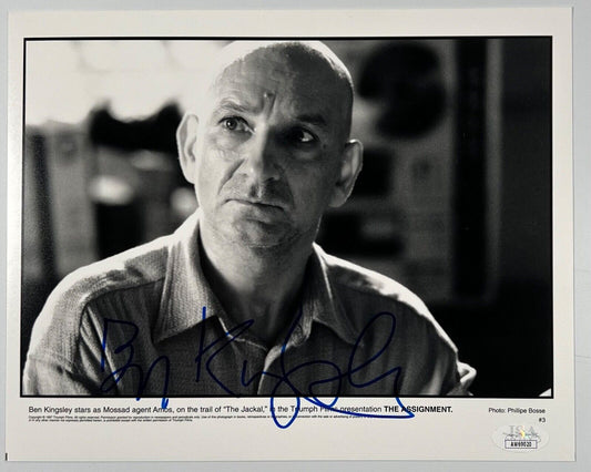 Ben Kingsley JSA Signed Autograph 8 x 10 photo