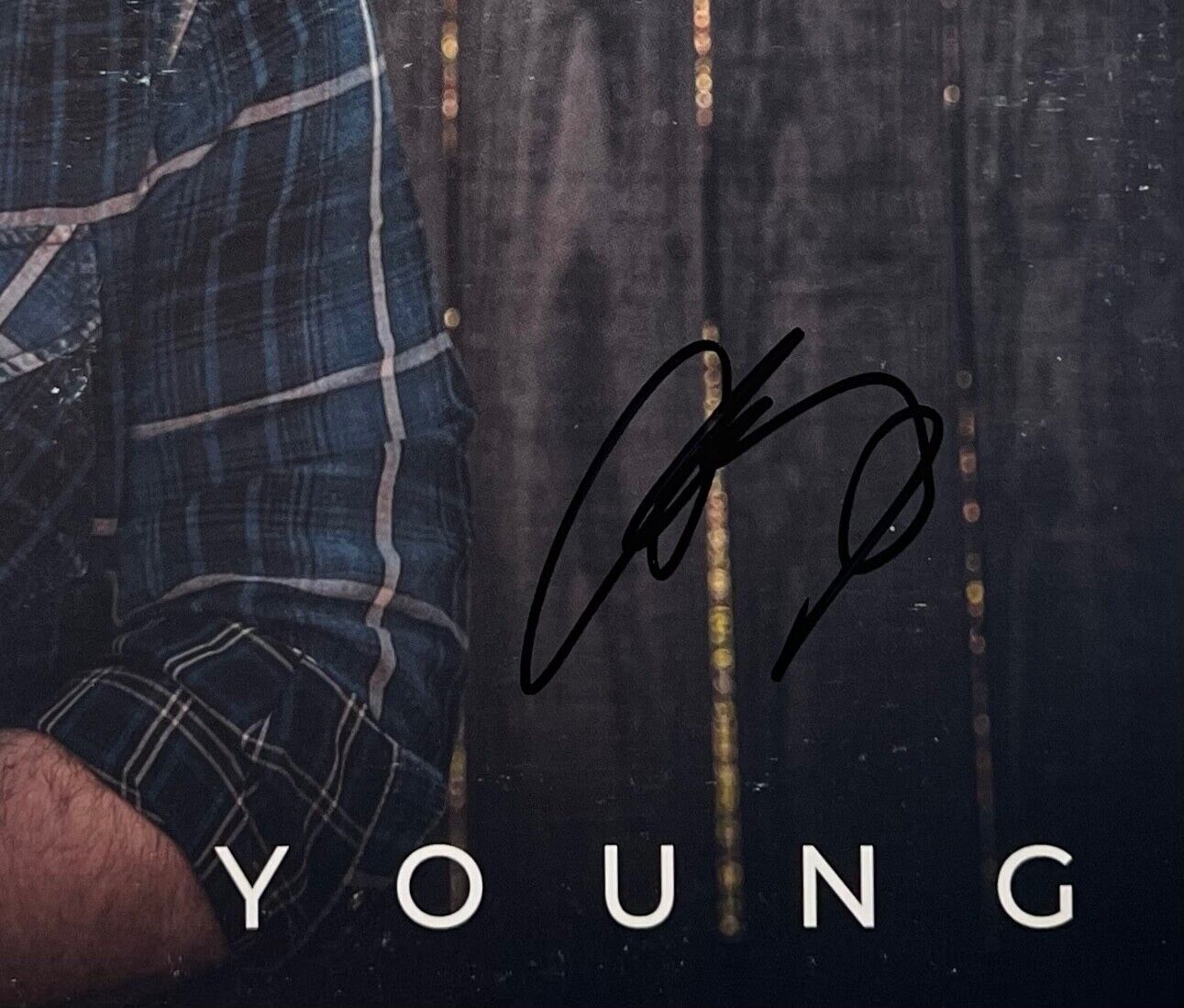 Chris Young JSA Autograph Signed Album Vinyl Record Famous Friends
