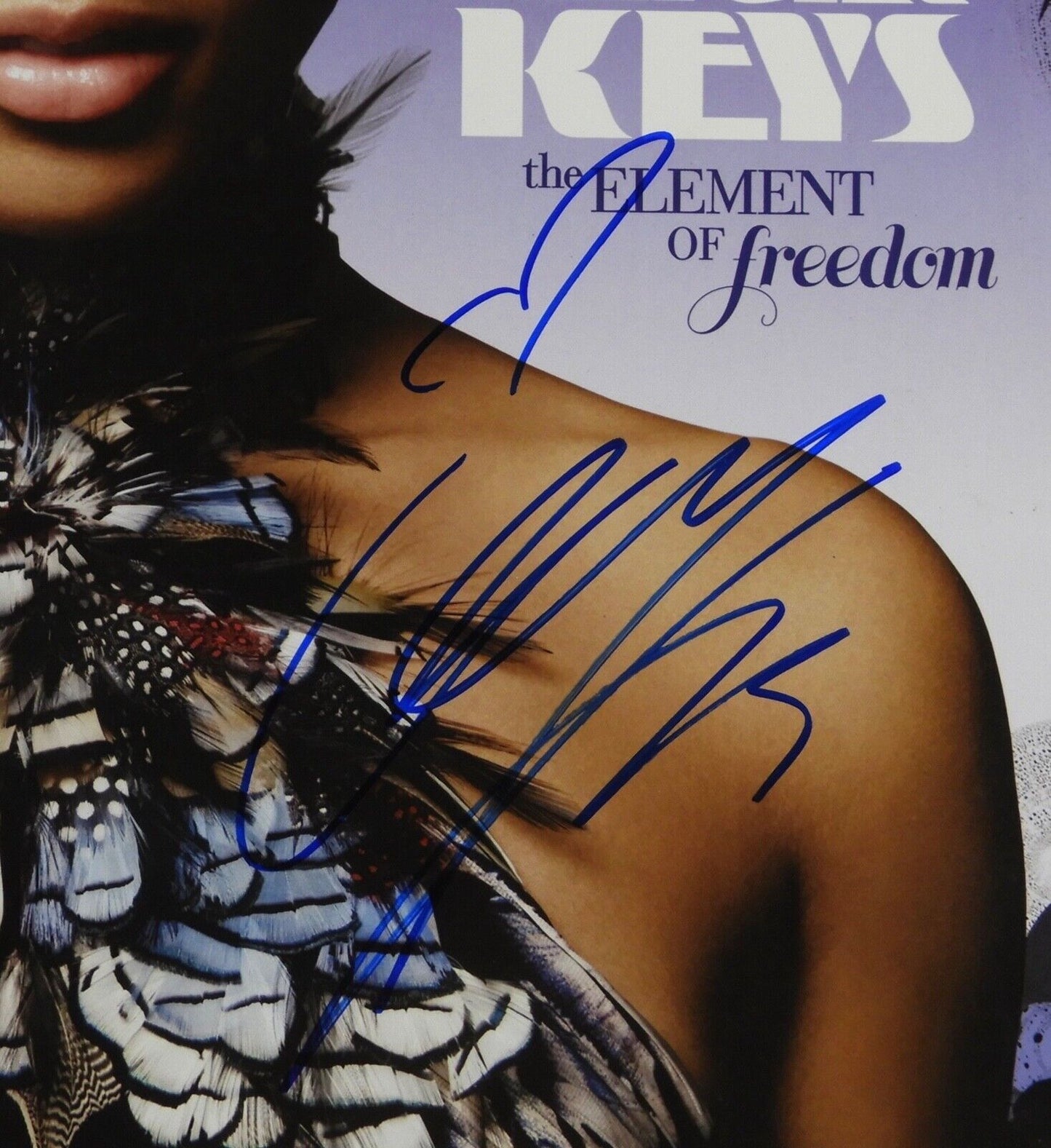 Alicia Keys JSA Signed Autograph Album Record Vinyl The Element Of Freedom
