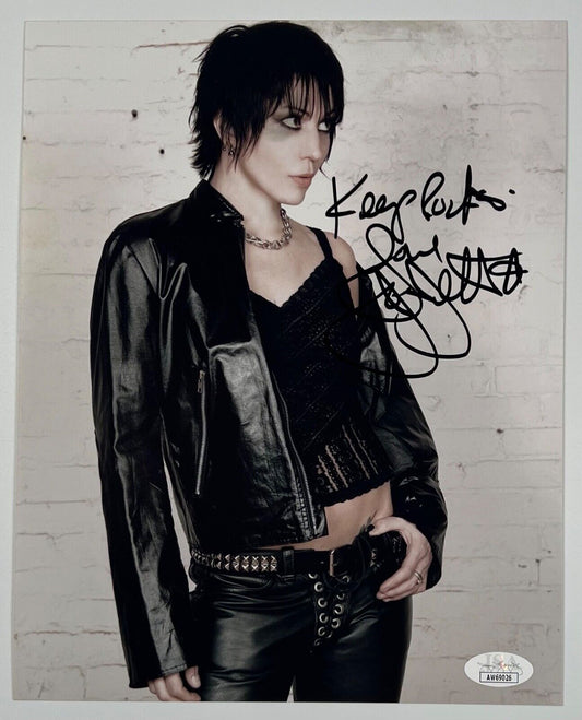 Joan Jett JSA Signed Autograph 8 x 10 photo