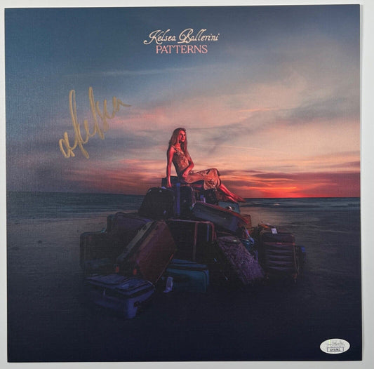 Kelsea Ballerini JSA Autograph Signed Album Vinyl Lithograph Patterns