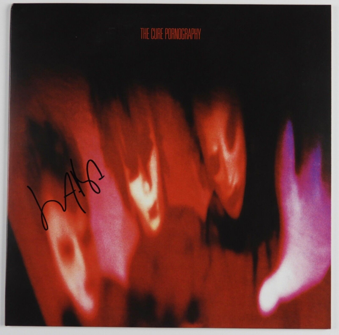 The Cure Lol Tolhurst JSA Signed Autograph Album Record Vinyl Pornography