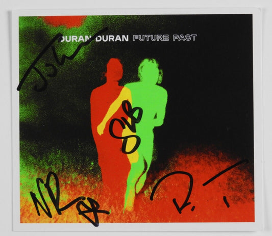 Duran Duran JSA Autograph Signed CD Insert Future Past