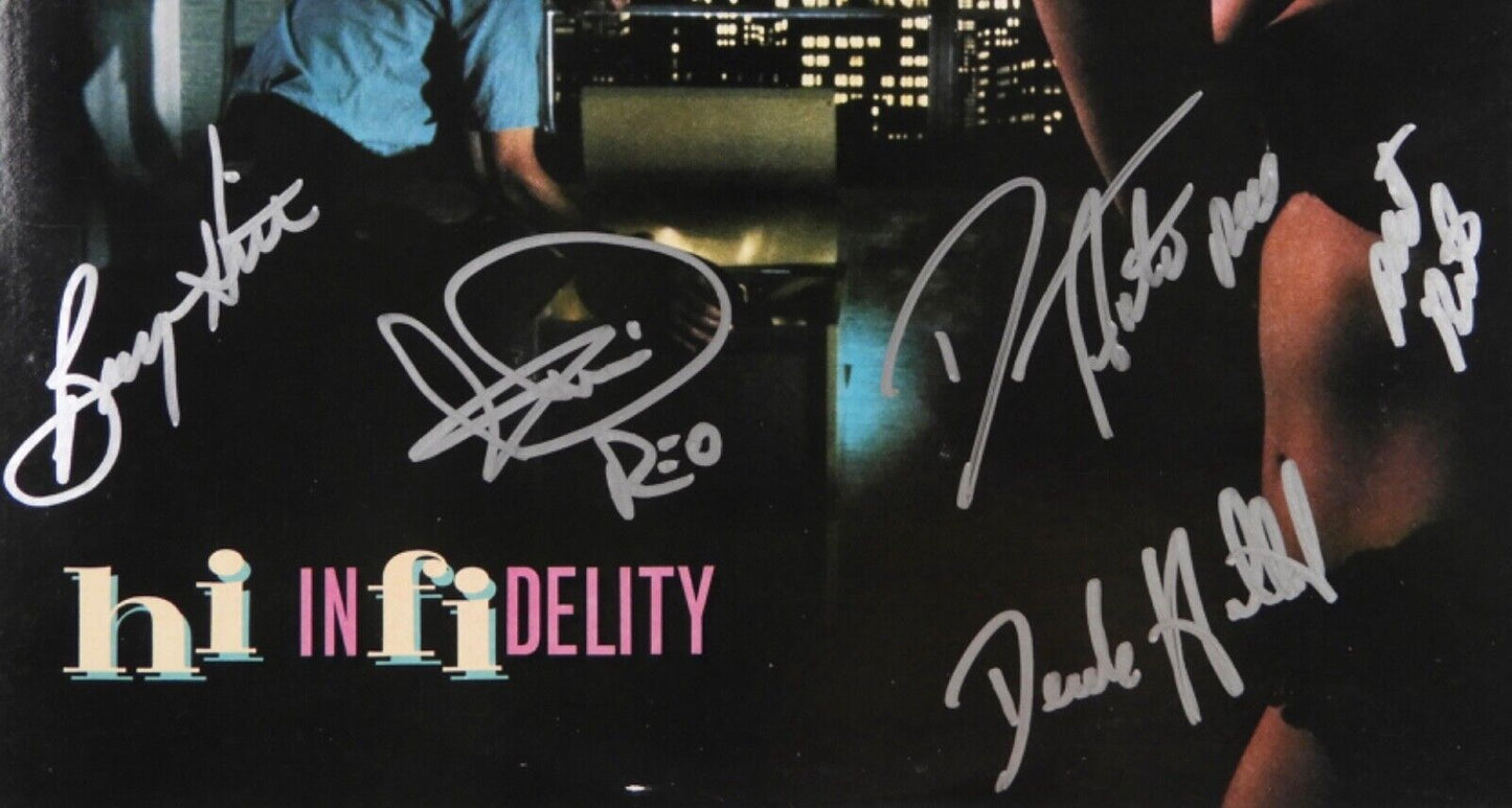 REO Speedwagon JSA Signed Autograph Record Album Vinyl Kevin Cronin