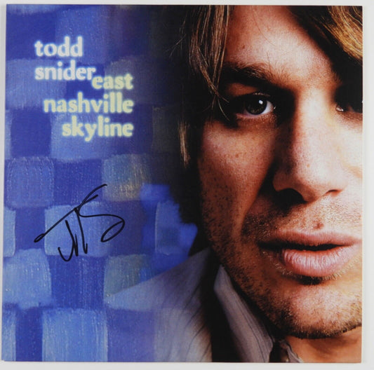 Todd Snider JSA Signed Autograph Album Record Vinyl East Nashville Skyline