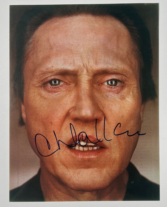 Christopher Walken JSA Signed Autograph 8 x 10 photo